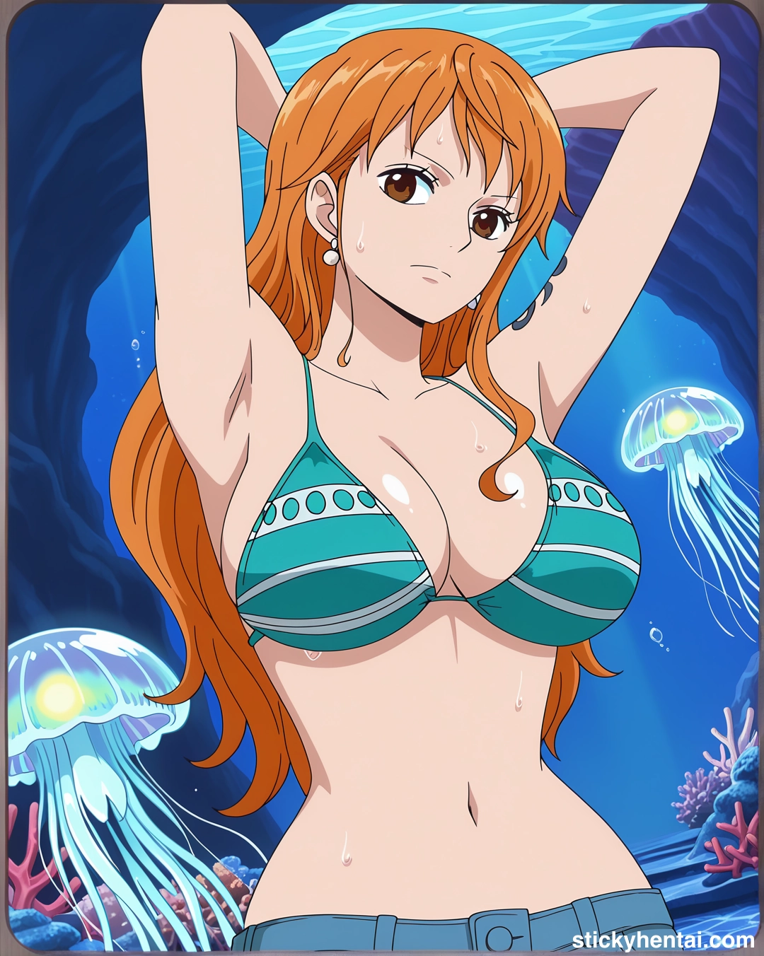 Nami Fishman Island outfit exposing her armpits #nami_00139_-wm.webp