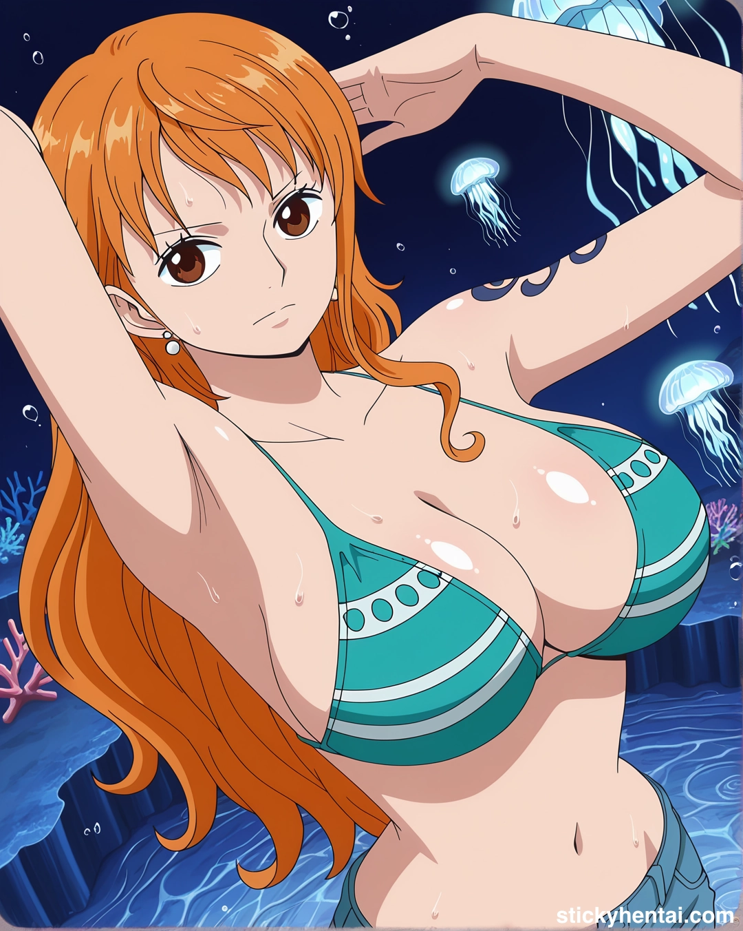 Nami Fishman Island outfit exposing her armpits #nami_00140_-wm.webp