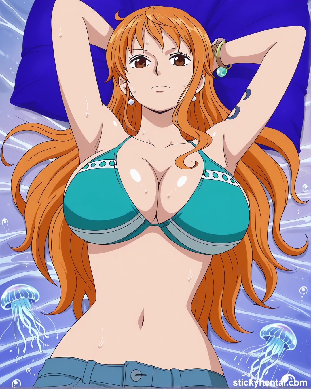 Nami Fishman Island outfit exposing her armpits #nami_00147_-wm.webp