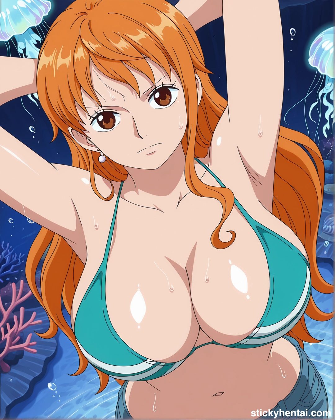 Nami Fishman Island outfit exposing her armpits #nami_00149_-wm.webp