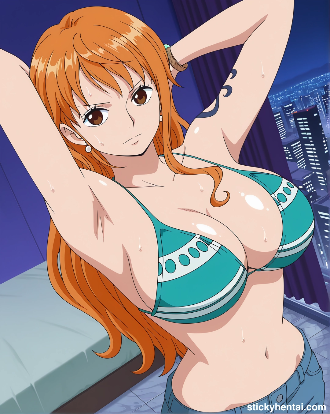 Nami Fishman Island outfit exposing her armpits #nami_00159_-wm.webp