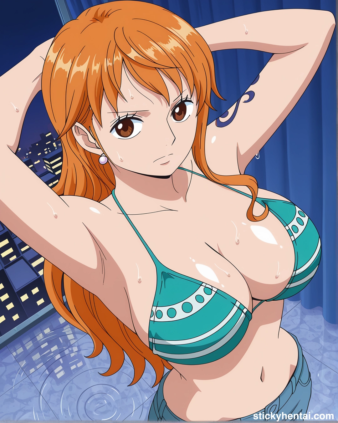 Nami Fishman Island outfit exposing her armpits #nami_00156_-wm.webp