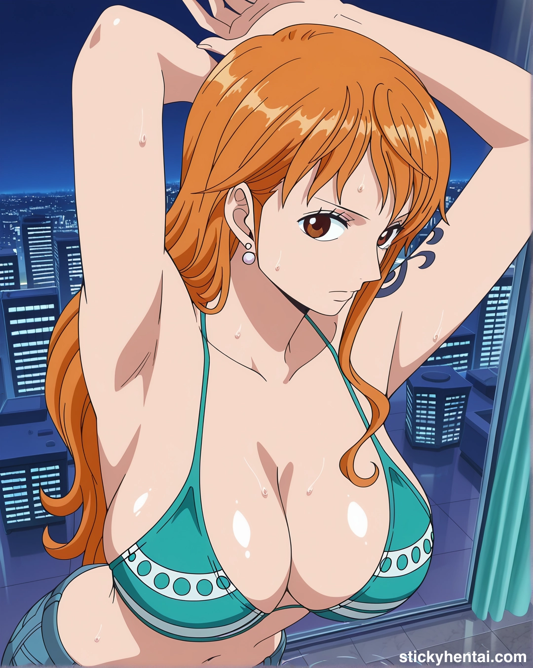 Nami Fishman Island outfit exposing her armpits #nami_00164_-wm.webp