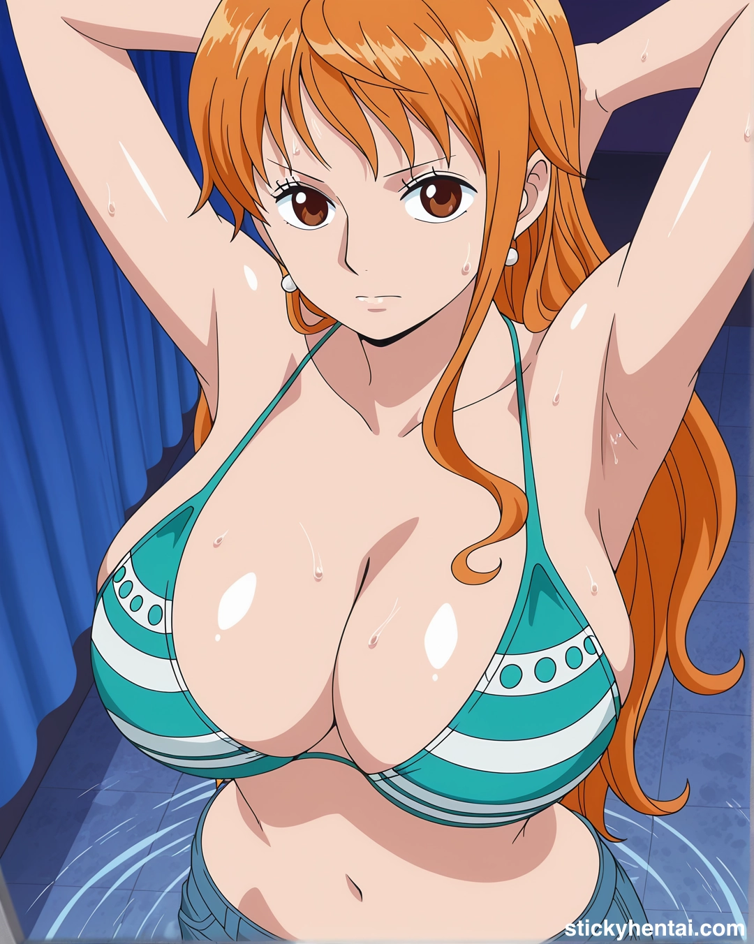 Nami Fishman Island outfit exposing her armpits #nami_00165_-wm.webp