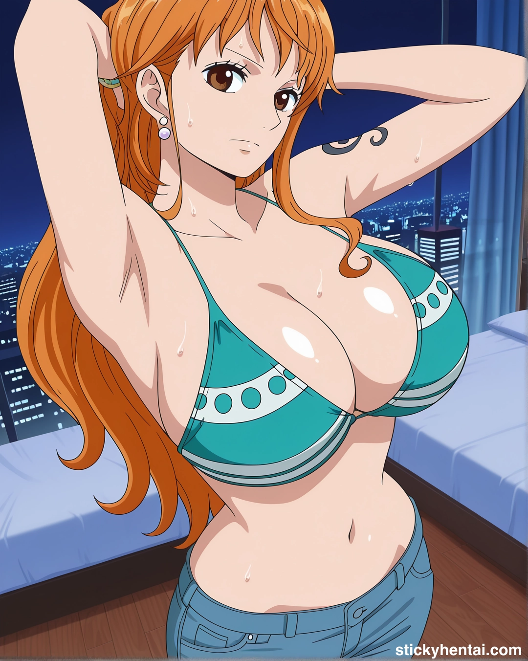 Nami Fishman Island outfit exposing her armpits #nami_00171_-wm.webp