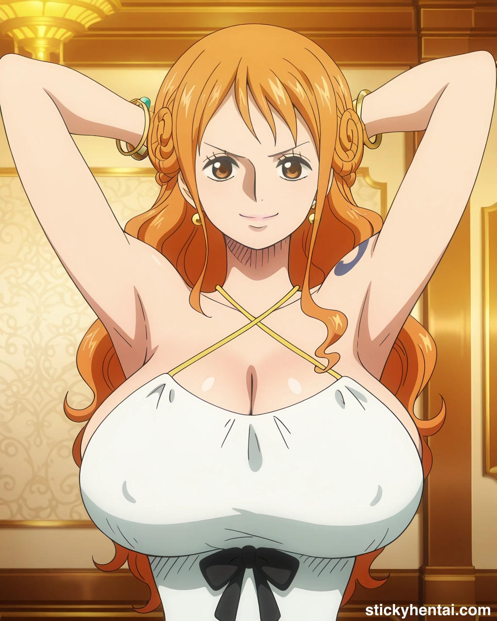 Best Nami outfit in One Piece Film: Gold