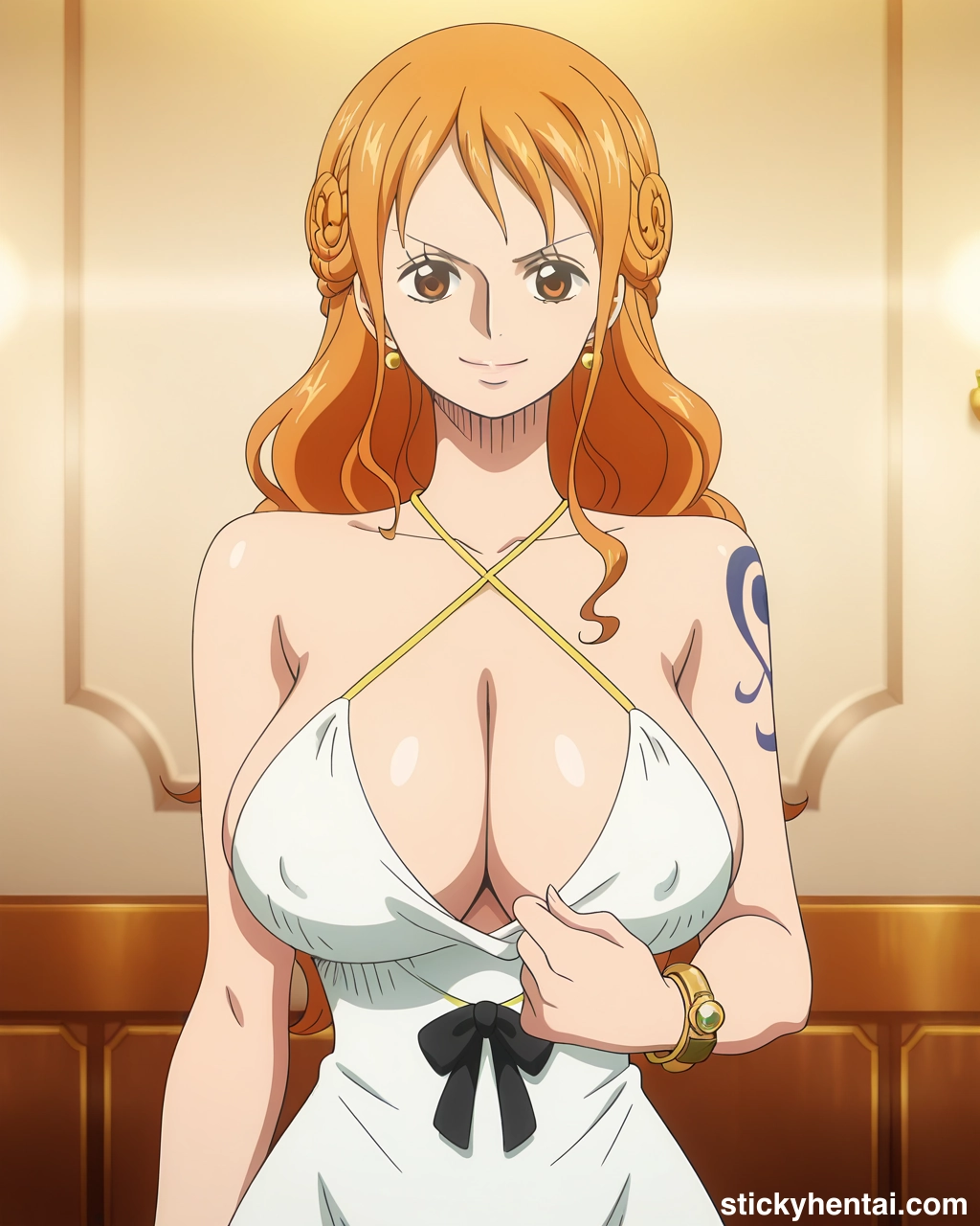 Nami almost reveals her huge breasts #nami-breasts-out-18.webp