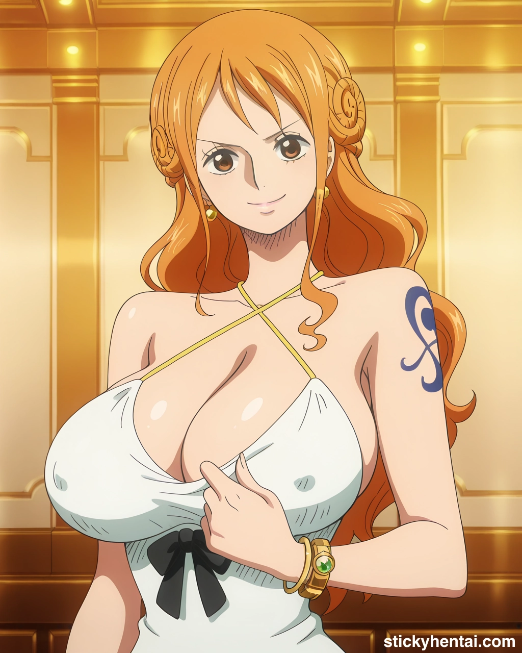 Nami almost reveals her huge breasts #nami-breasts-out-19.webp