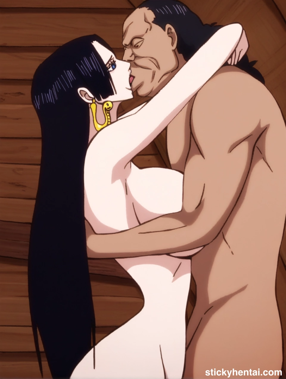Boa Hancock and an ugly man kissing #boa-hancock-ugly-bastard-22.webp