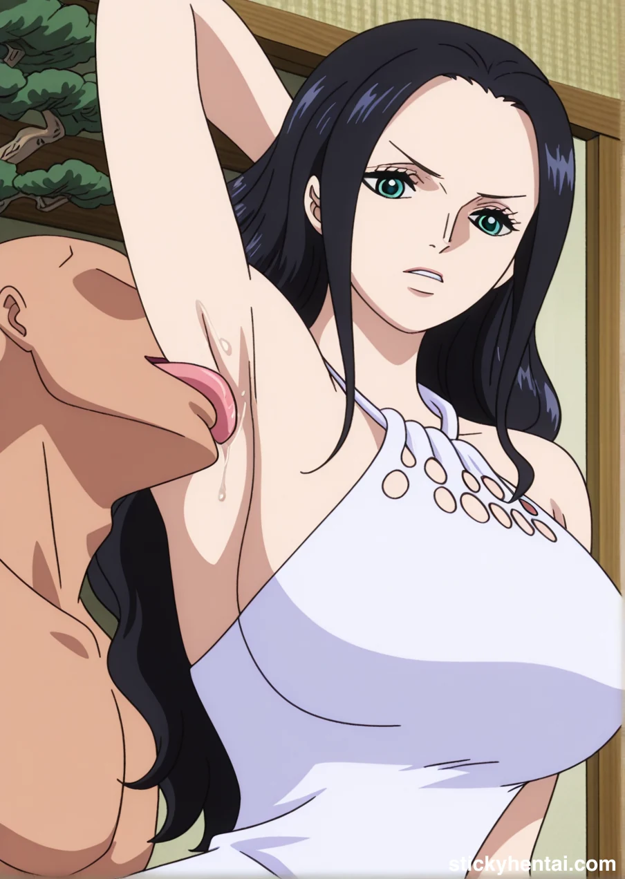 Gorgeous Nico Robin - Sweaty Armpit Licking