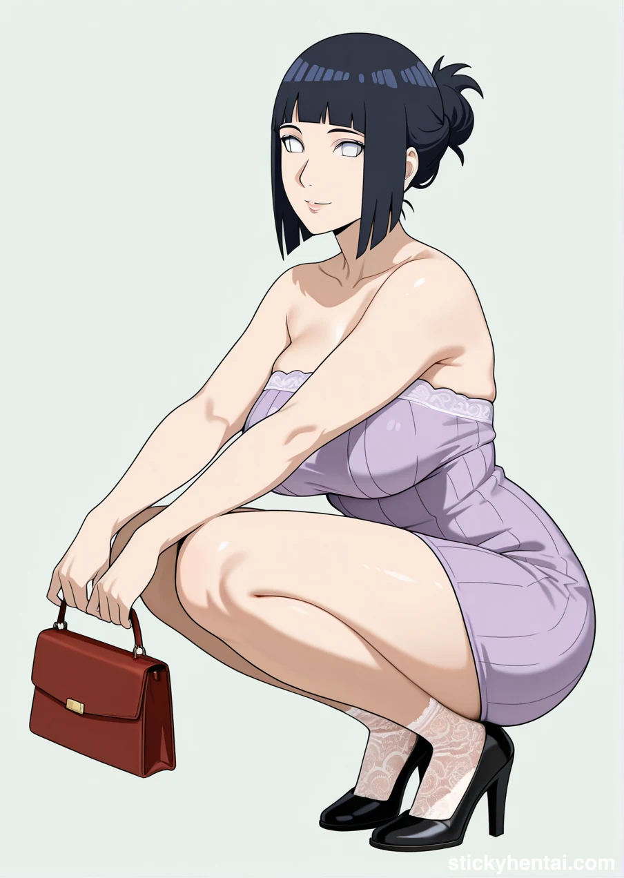 A Solo Photoshoot with Gorgeous Hinata Hyuga Sitting Pose #hinata-hyuga-photoshoots-11.webp