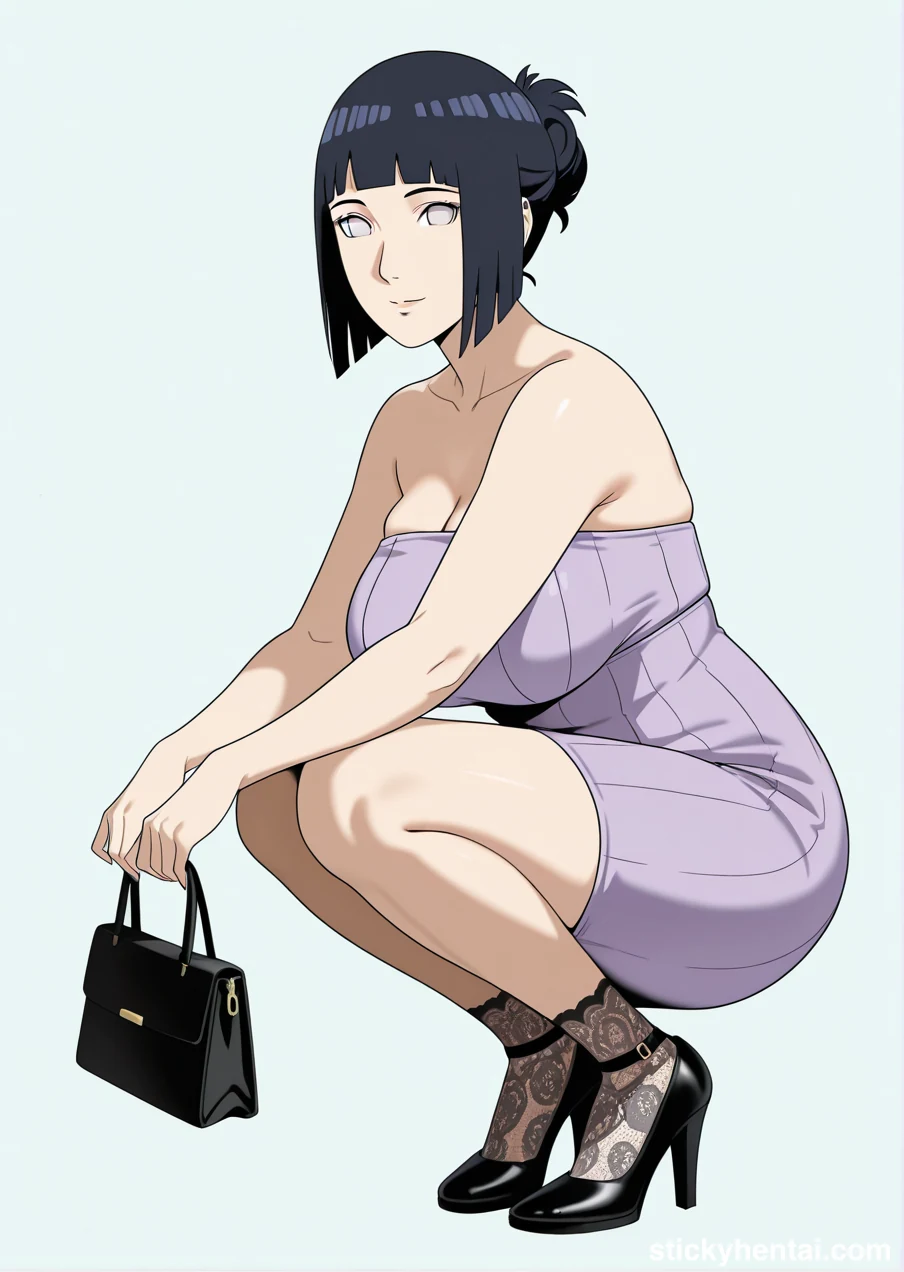 A Solo Photoshoot with Gorgeous Hinata Hyuga Sitting Pose #hinata-hyuga-photoshoots-12.webp