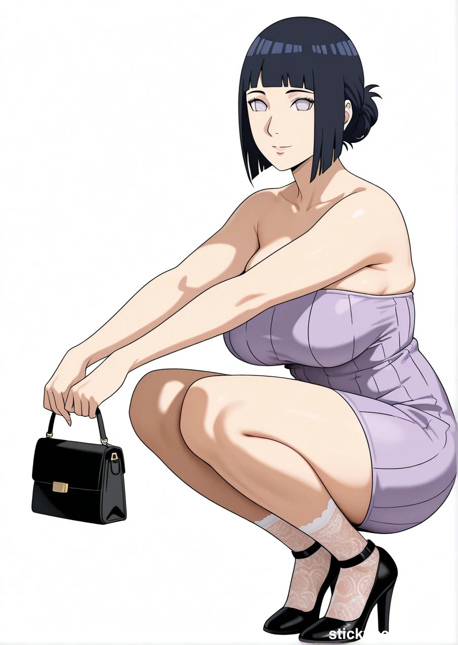 A Solo Photoshoot with Gorgeous Hinata Hyuga Sitting Pose #hinata-hyuga-photoshoots-13.webp