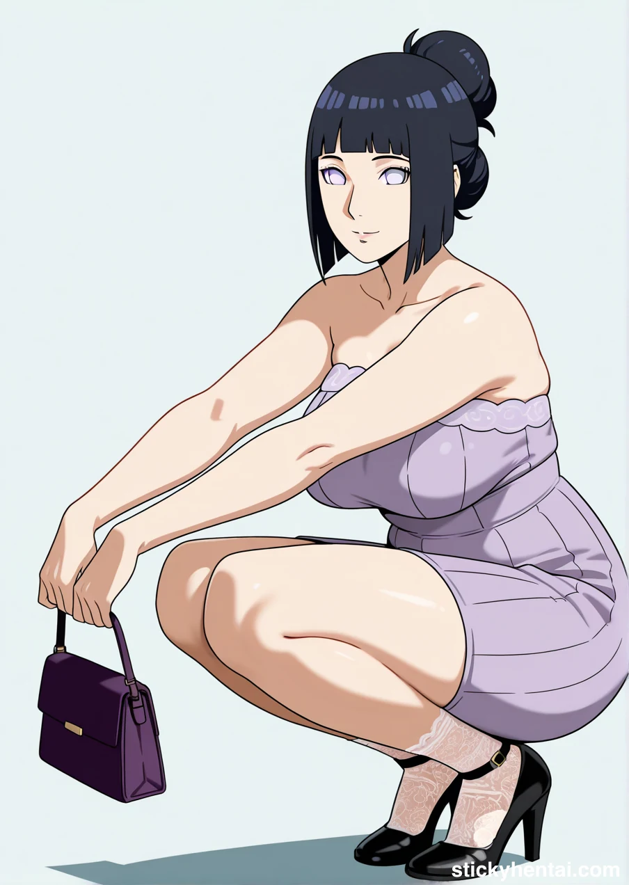 A Solo Photoshoot with Gorgeous Hinata Hyuga Sitting Pose #hinata-hyuga-photoshoots-14.webp