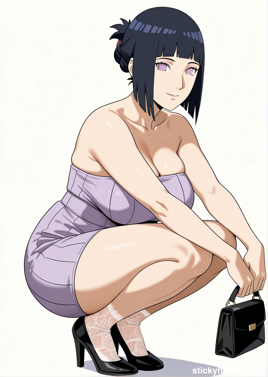 A Solo Photoshoot with Gorgeous Hinata Hyuga Sitting Pose #hinata-hyuga-photoshoots-15.webp
