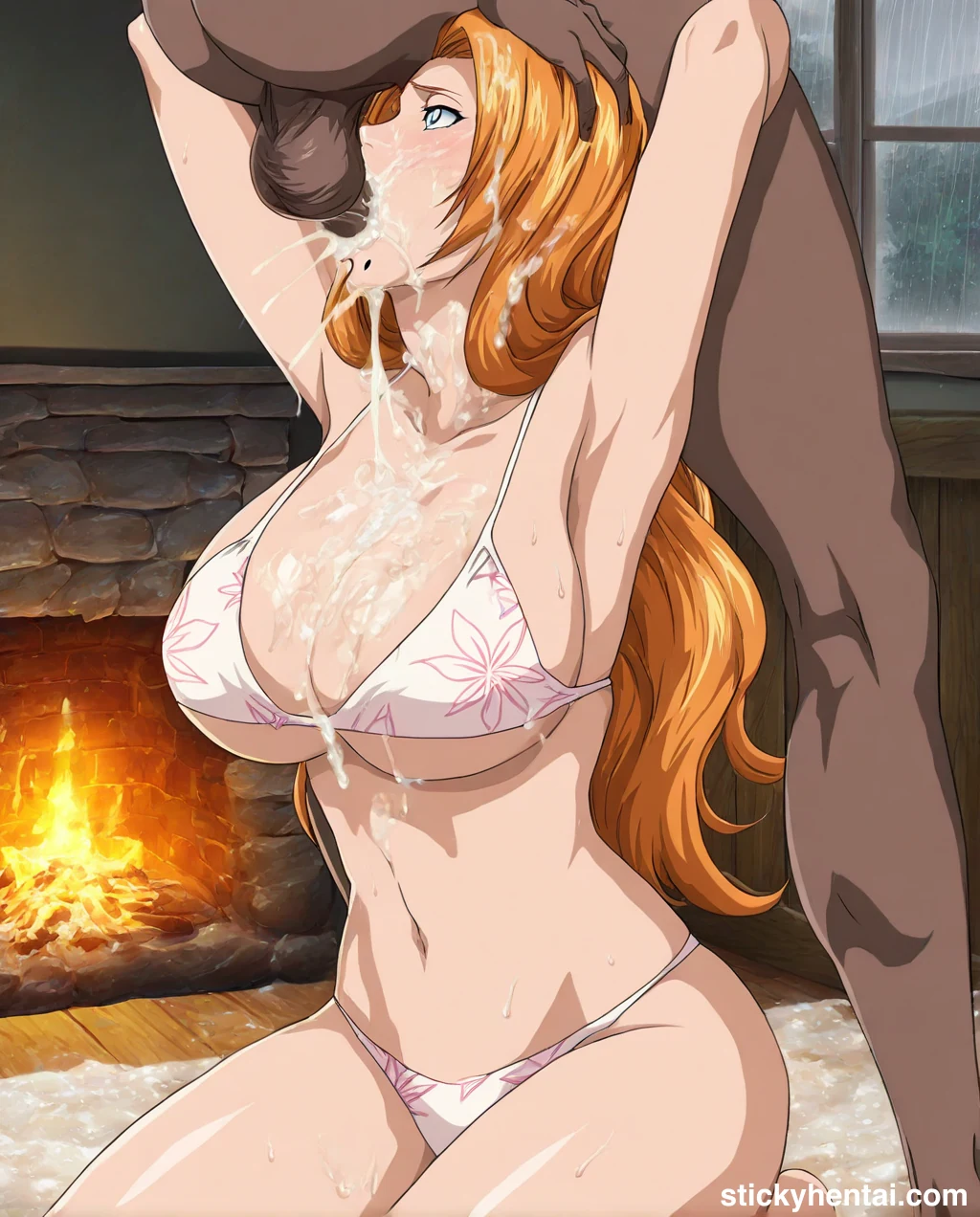 Rangiku Matsumoto Best Deepthroat with a BBC #Rangiku-Matsumoto-hentai-15.webp