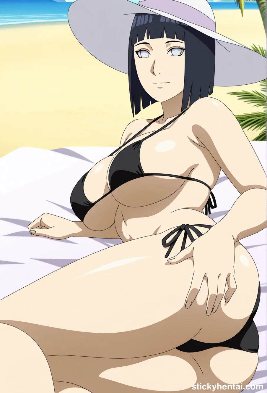 Hinata Hyuga on Beach - A Photoshoot for Pre Wedding #Hinata-Hyuga-beach-18.webp