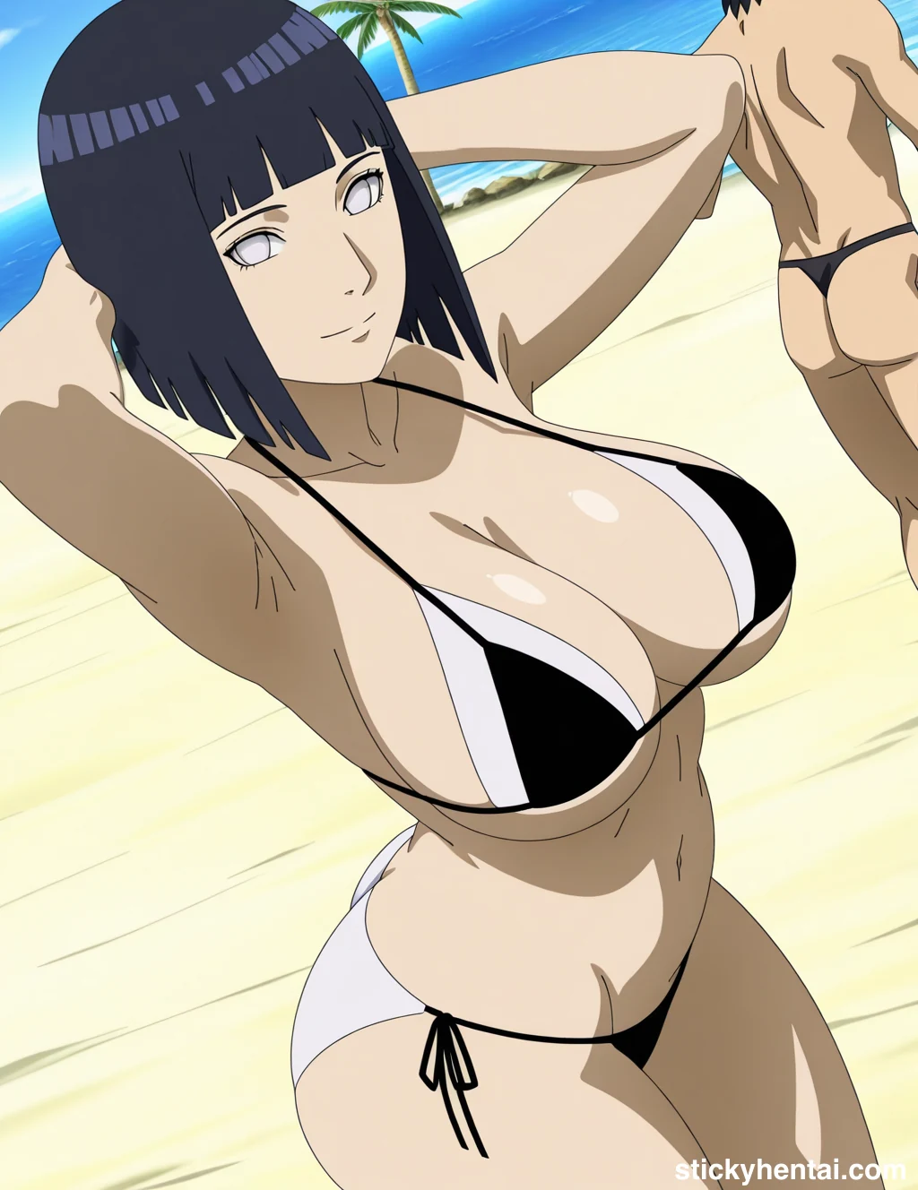Hinata Hyuga on Beach - A Photoshoot for Pre Wedding #Hinata-Hyuga-beach-23.webp