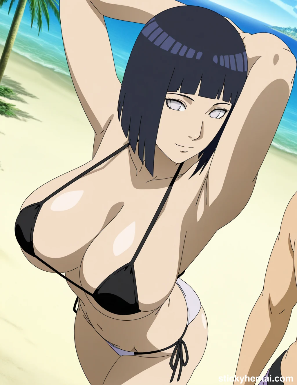 Hinata Hyuga on Beach - A Photoshoot for Pre Wedding #Hinata-Hyuga-beach-25.webp