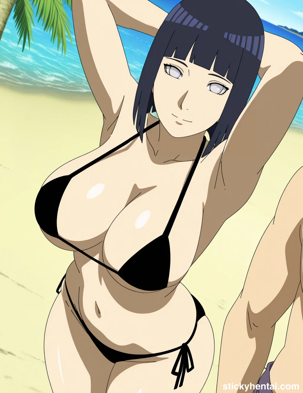 Hinata Hyuga on Beach - A Photoshoot for Pre Wedding