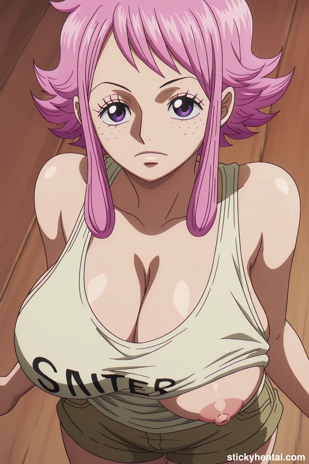 Ginny is a hot woman ( One Breast out photo ) #ginny-one-piece-hentai-11.webp