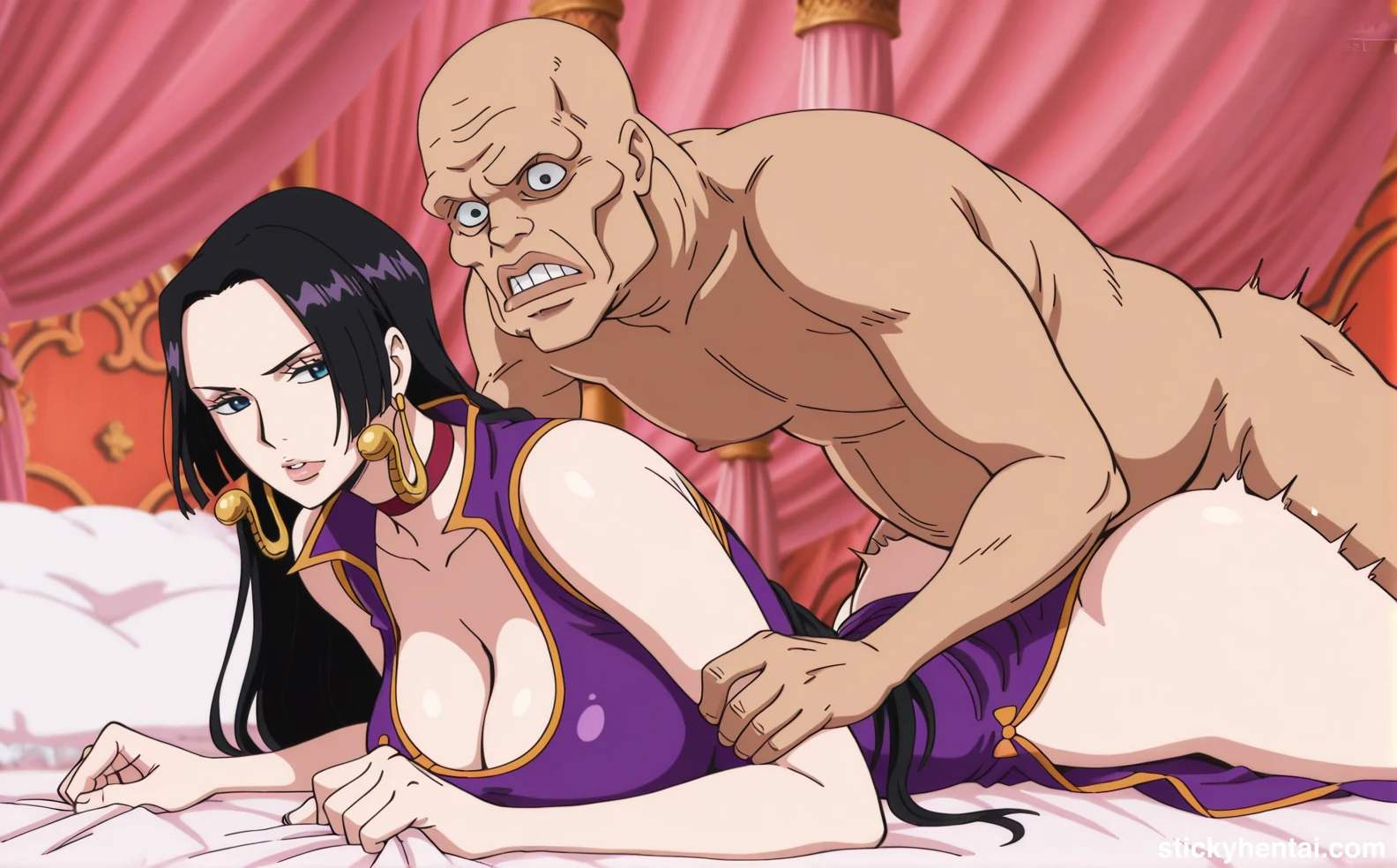Boa Hancock and Ugly Bastard Hentai Gallery (One Piece: 3D2Y outfit) part 2 #boa-hancock-rough-sex-hentai-6.webp