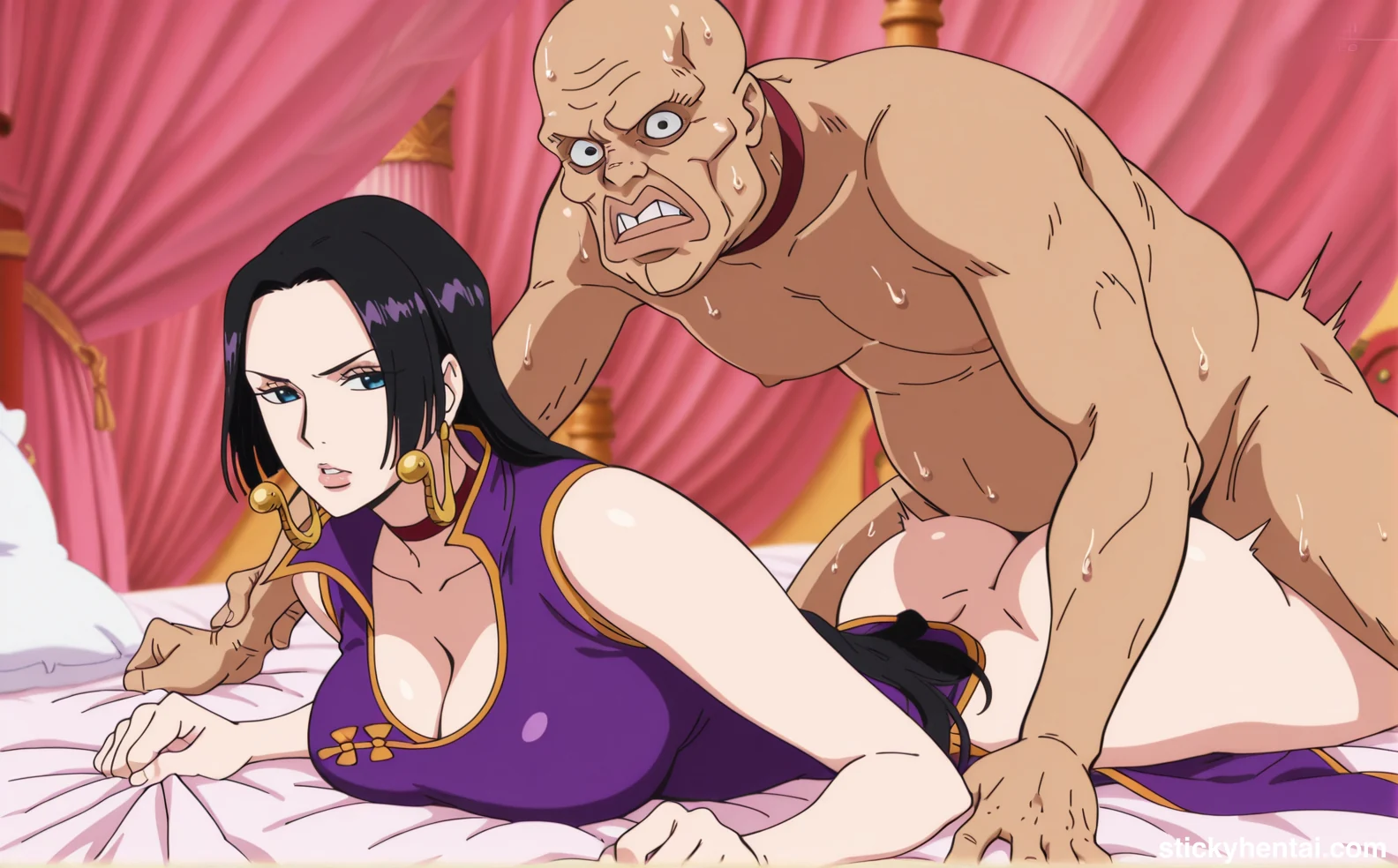 Boa Hancock and Ugly Bastard Hentai Gallery (One Piece: 3D2Y outfit) part 2 #boa-hancock-rough-sex-hentai-7.webp