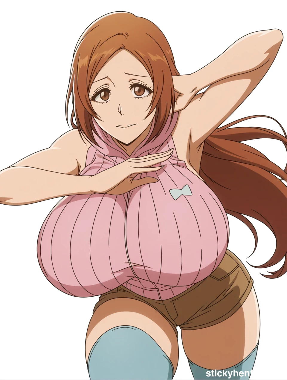 Orihime Inoue has got Huge Breasts #orihime-inoue-big-breasts-hentai-5.webp