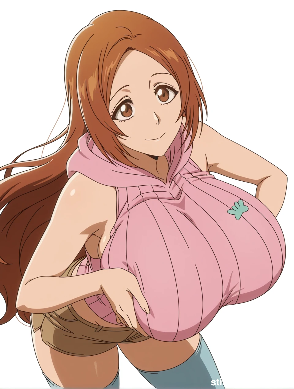 Orihime Inoue has got Huge Breasts #orihime-inoue-big-breasts-hentai-9.webp