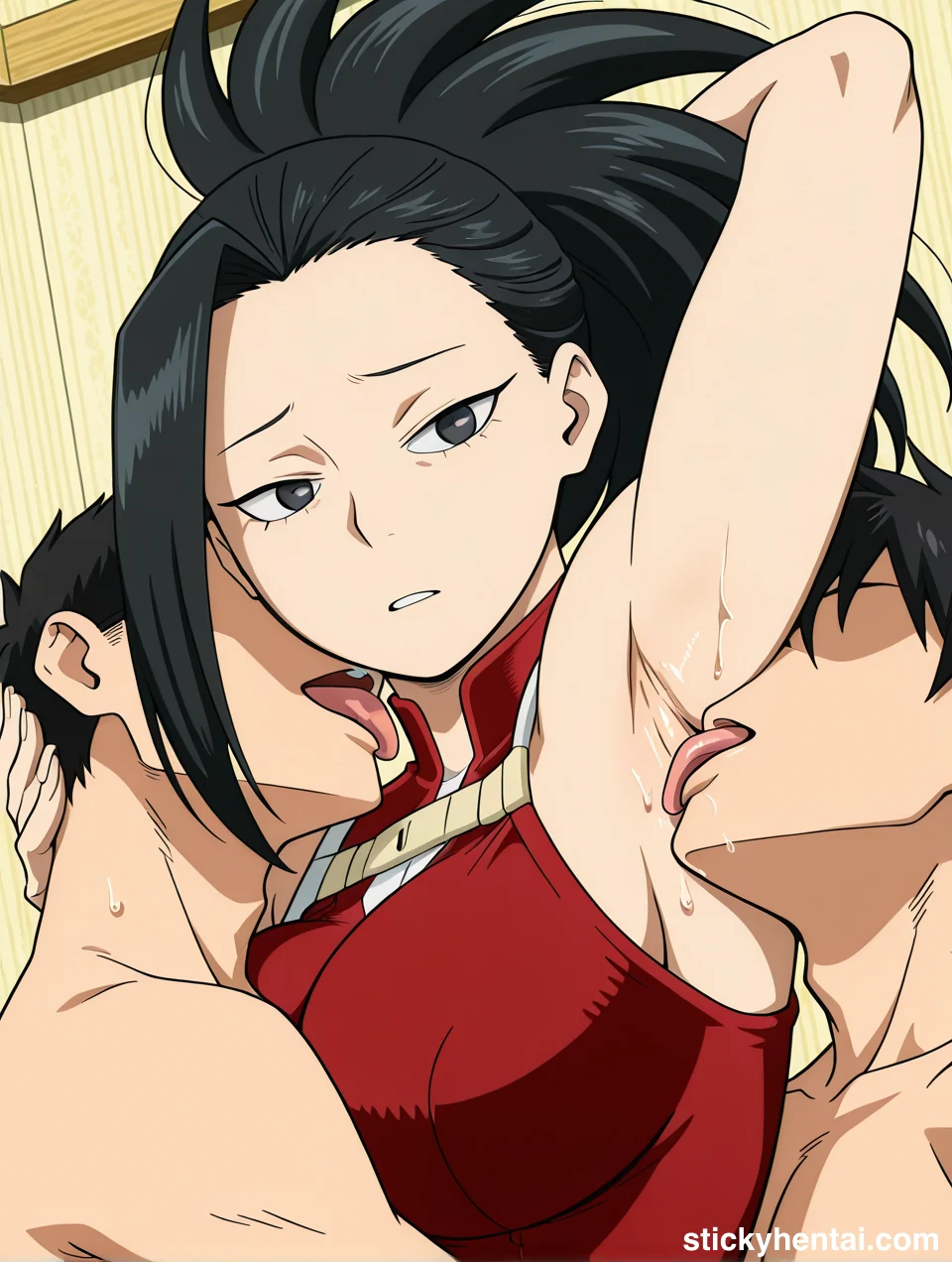 Momo Yaoyorozu Armpit licking Hentai #momo-yaoyorozu-armpit-lick-hentai-1.webp