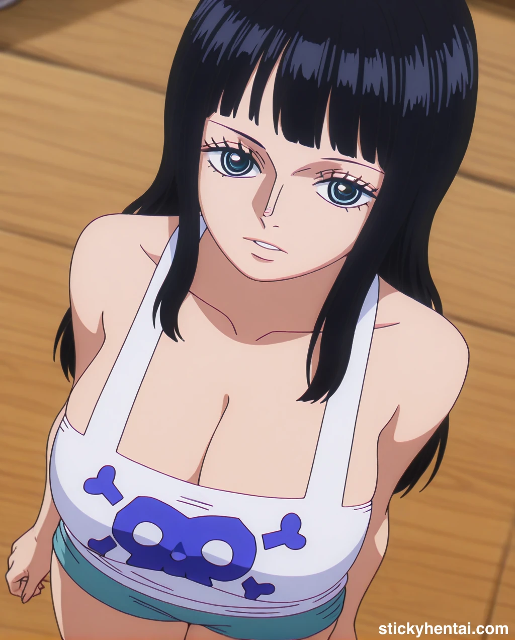 Nico Robin in Elbaph arc is so beautiful with her new haircut #nico-robin-00060-hentai.webp