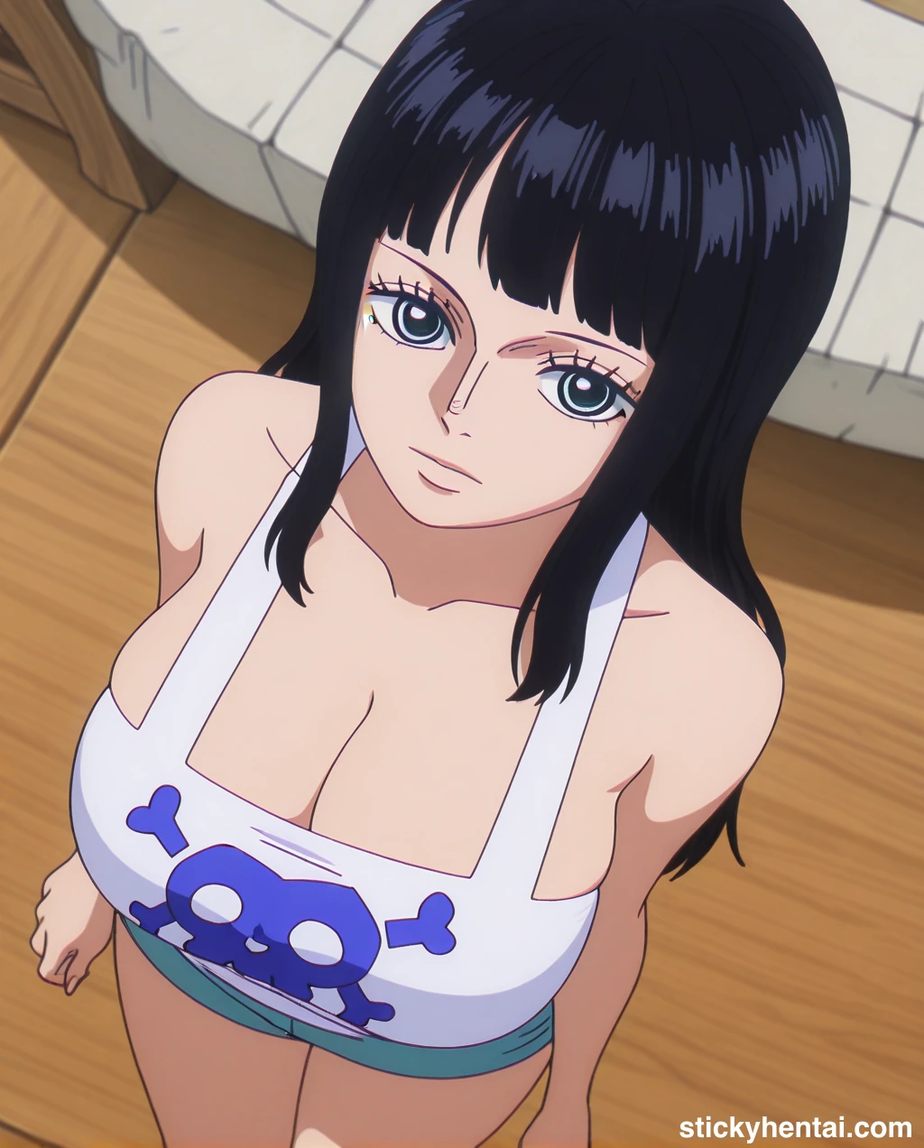 Nico Robin in Elbaph arc is so beautiful with her new haircut #nico-robin-00054-hentai.webp
