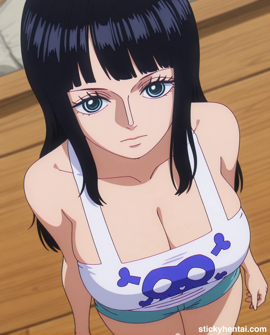 Nico Robin in Elbaph arc is so beautiful with her new haircut #nico-robin-00049-hentai.webp