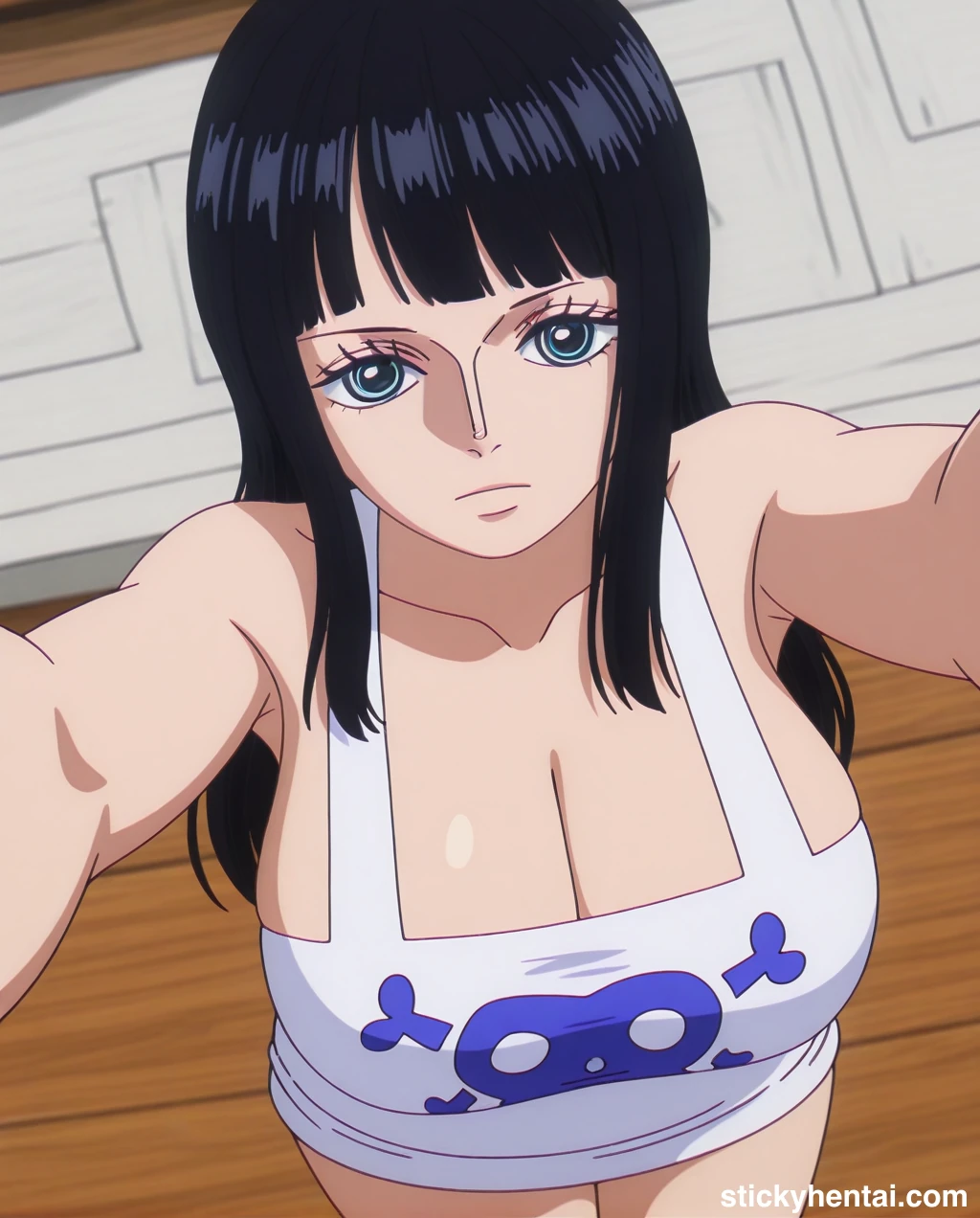 Nico Robin in Elbaph arc is so beautiful with her new haircut #nico-robin-00032-hentai.webp