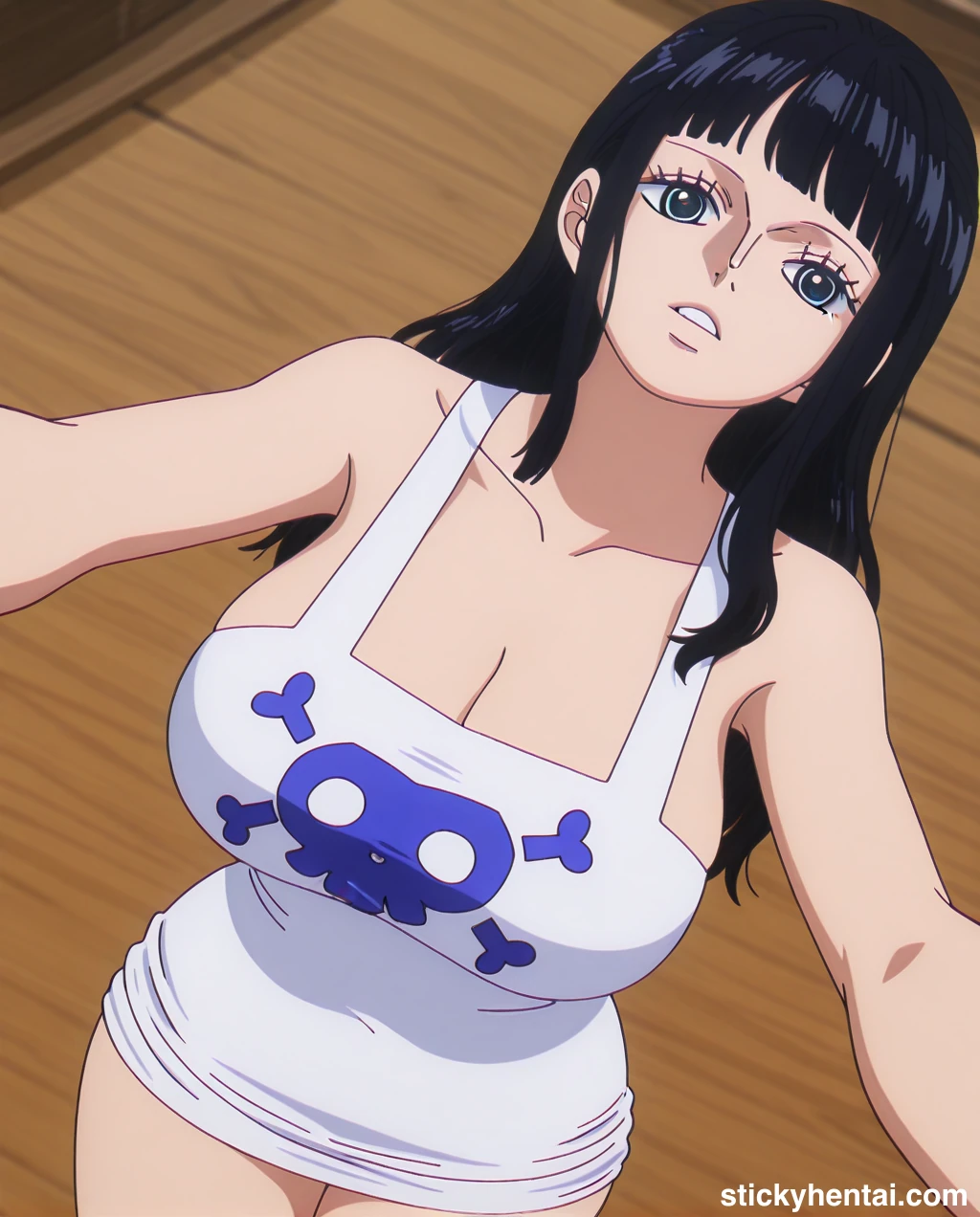 Nico Robin in Elbaph arc is so beautiful with her new haircut #nico-robin-00029-hentai.webp
