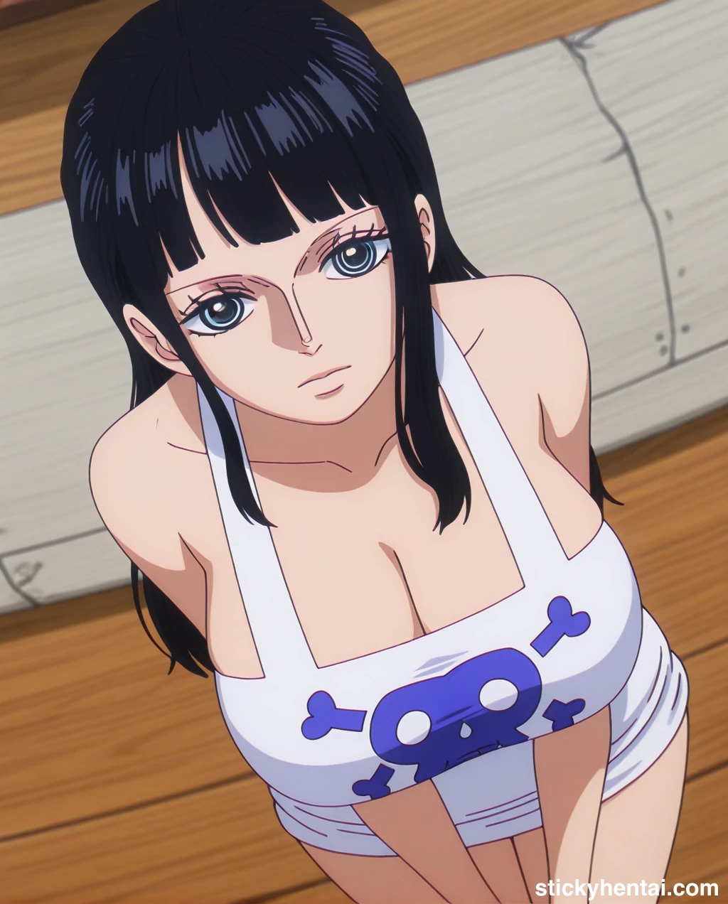 Nico Robin in Elbaph arc is so beautiful with her new haircut #nico-robin-00021-hentai.webp