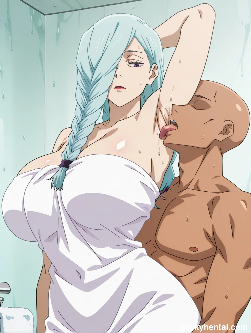 Mei Mei gets her sweaty armpits licked by 2 men #mei-mei-armpit-licking-hentai-6.webp