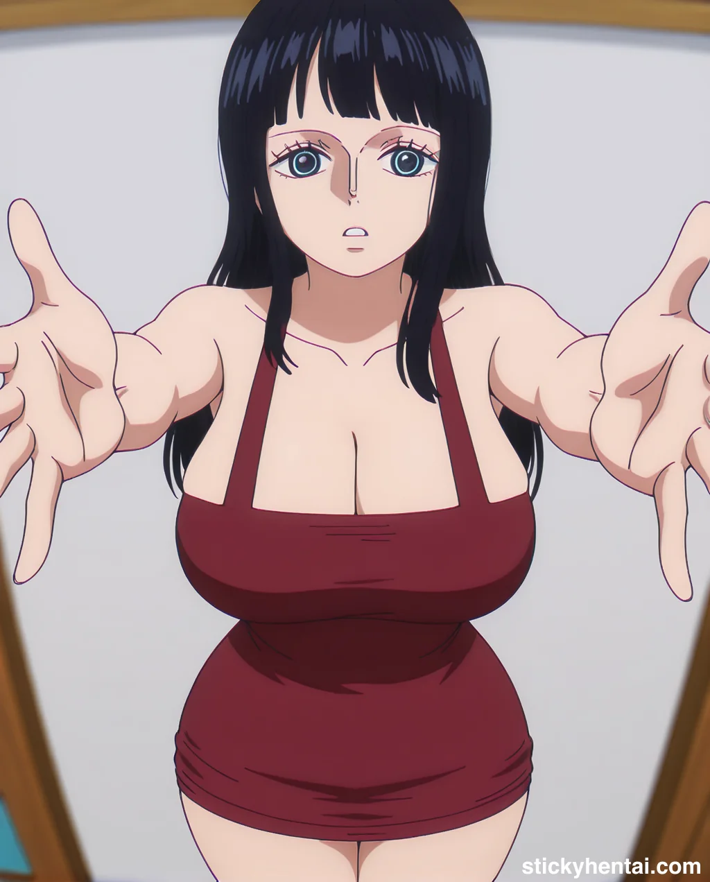 Nico robin outfit at the reunion with Saul on the island of Elbaf part 1