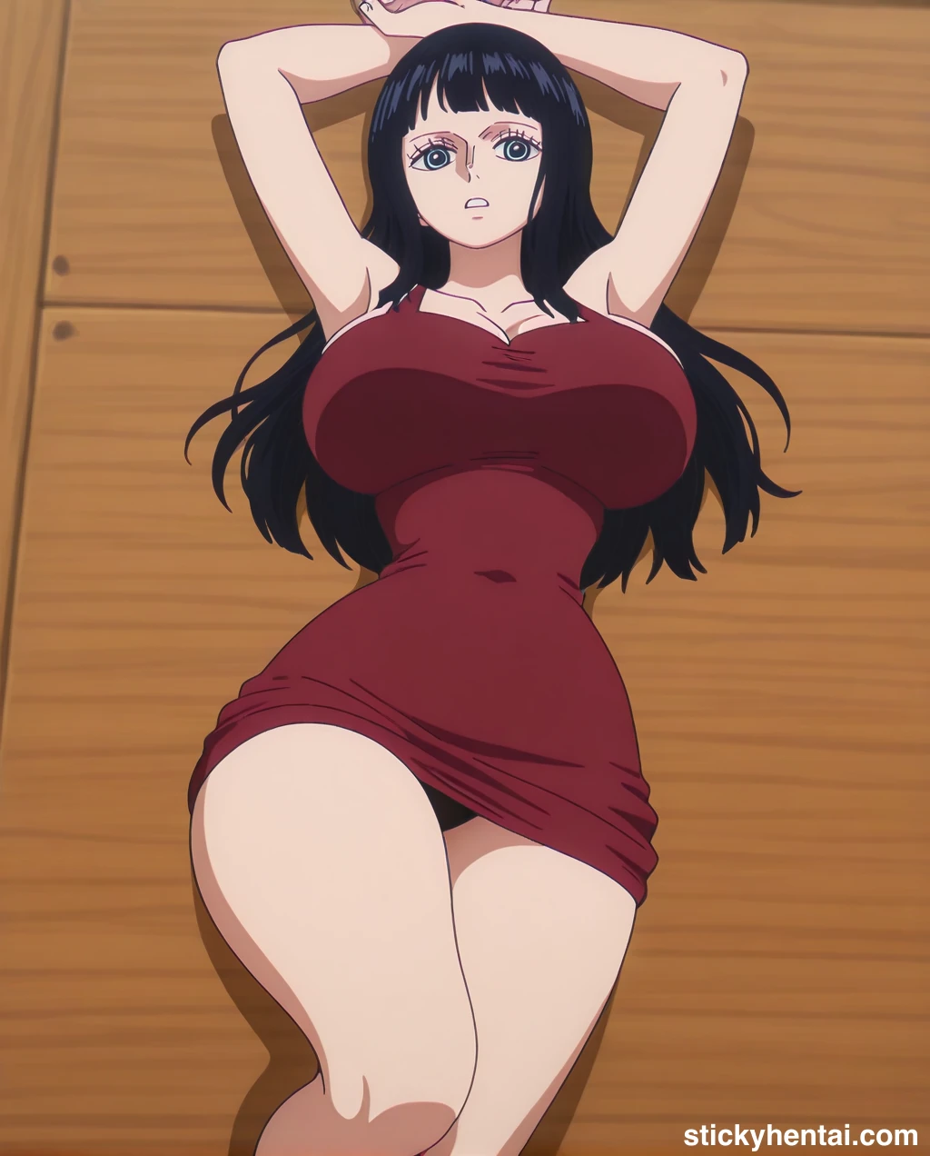 Nico robin outfit at the reunion with Saul on the island of Elbaf part 2 #nico-robin-reunion-with-saul-outfit-hentai-33.webp