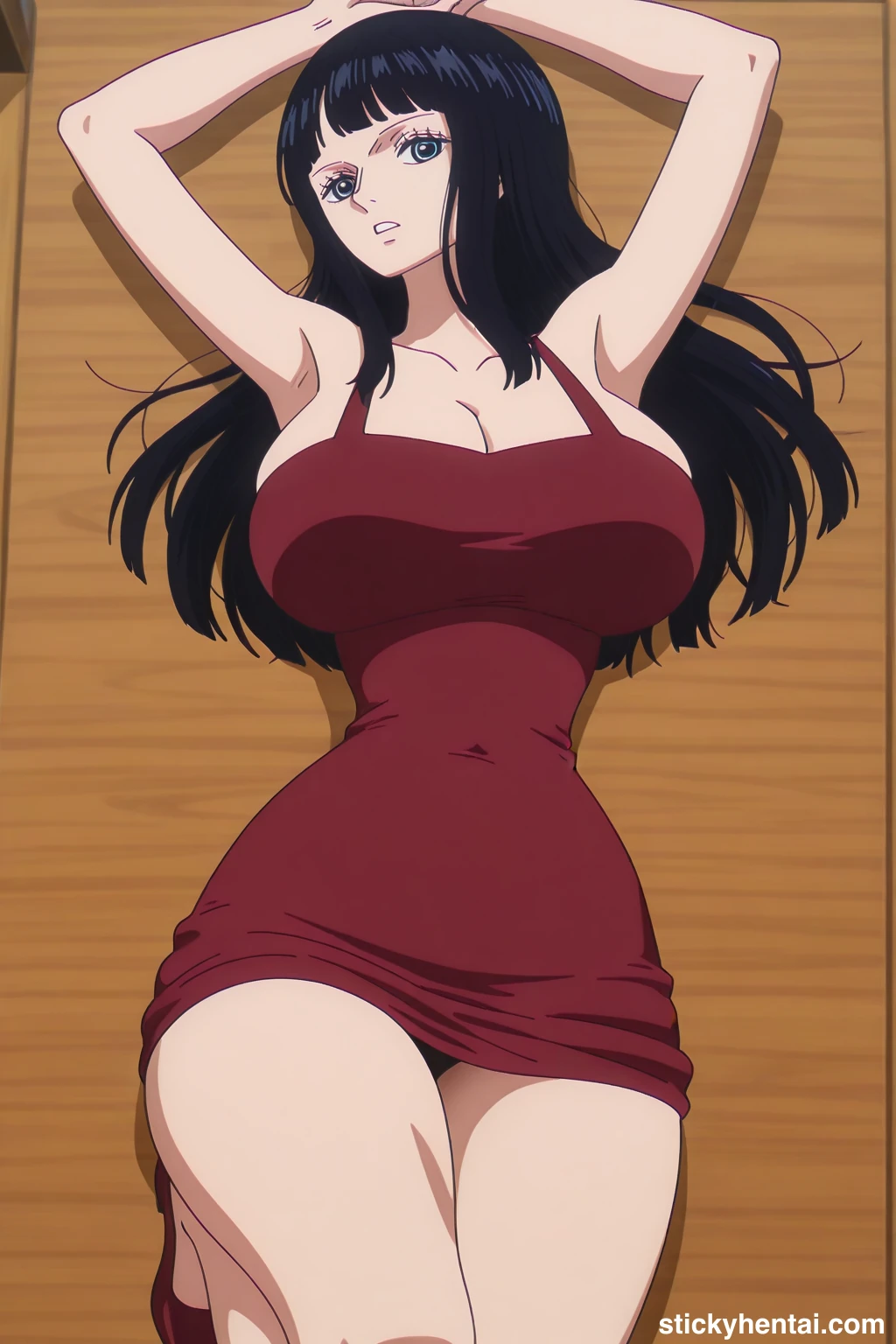 Nico robin outfit at the reunion with Saul on the island of Elbaf part 3