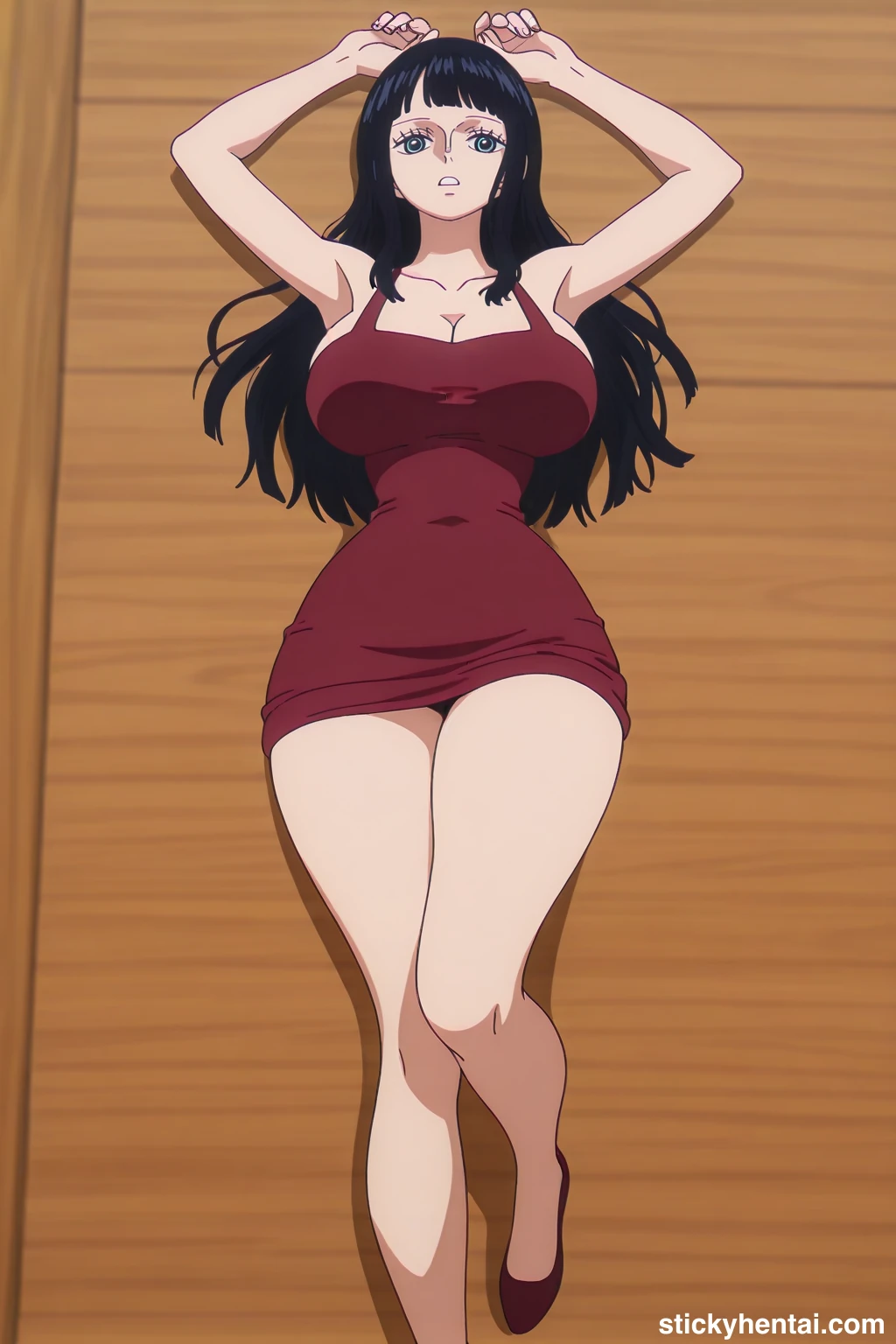 Nico robin outfit at the reunion with Saul on the island of Elbaf part 3