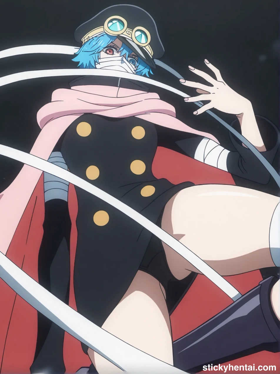 Saint Manmayer Gunko appearance in Elbaf Arc - Low-angle shot focusing on her panties #saint-manmayer-gunko-hentai-4.webp