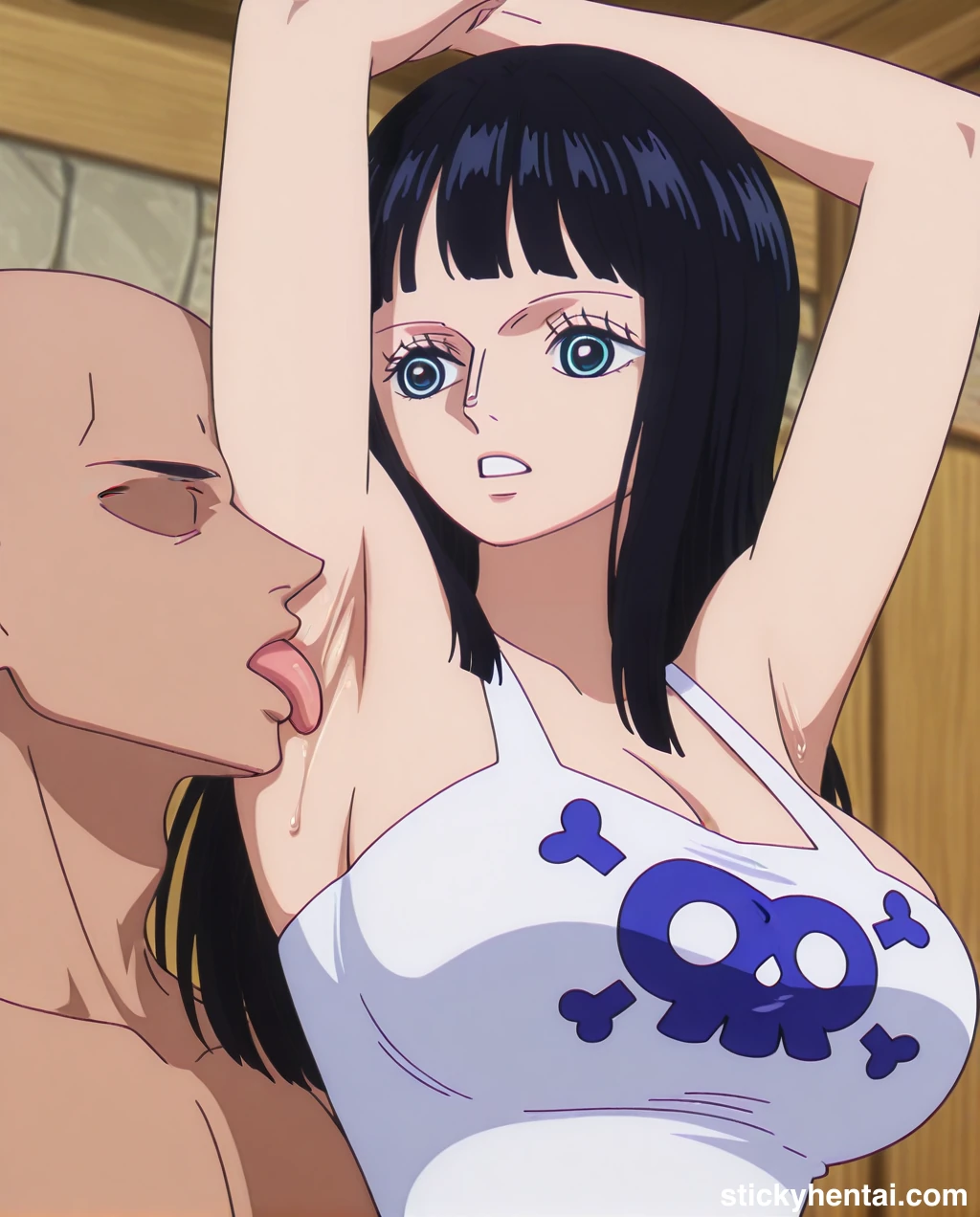 Nico Robin (Elbaf) - Armpit Licking Gallery #nico-robin-elbaf-armpits-licking-hentai-34.webp