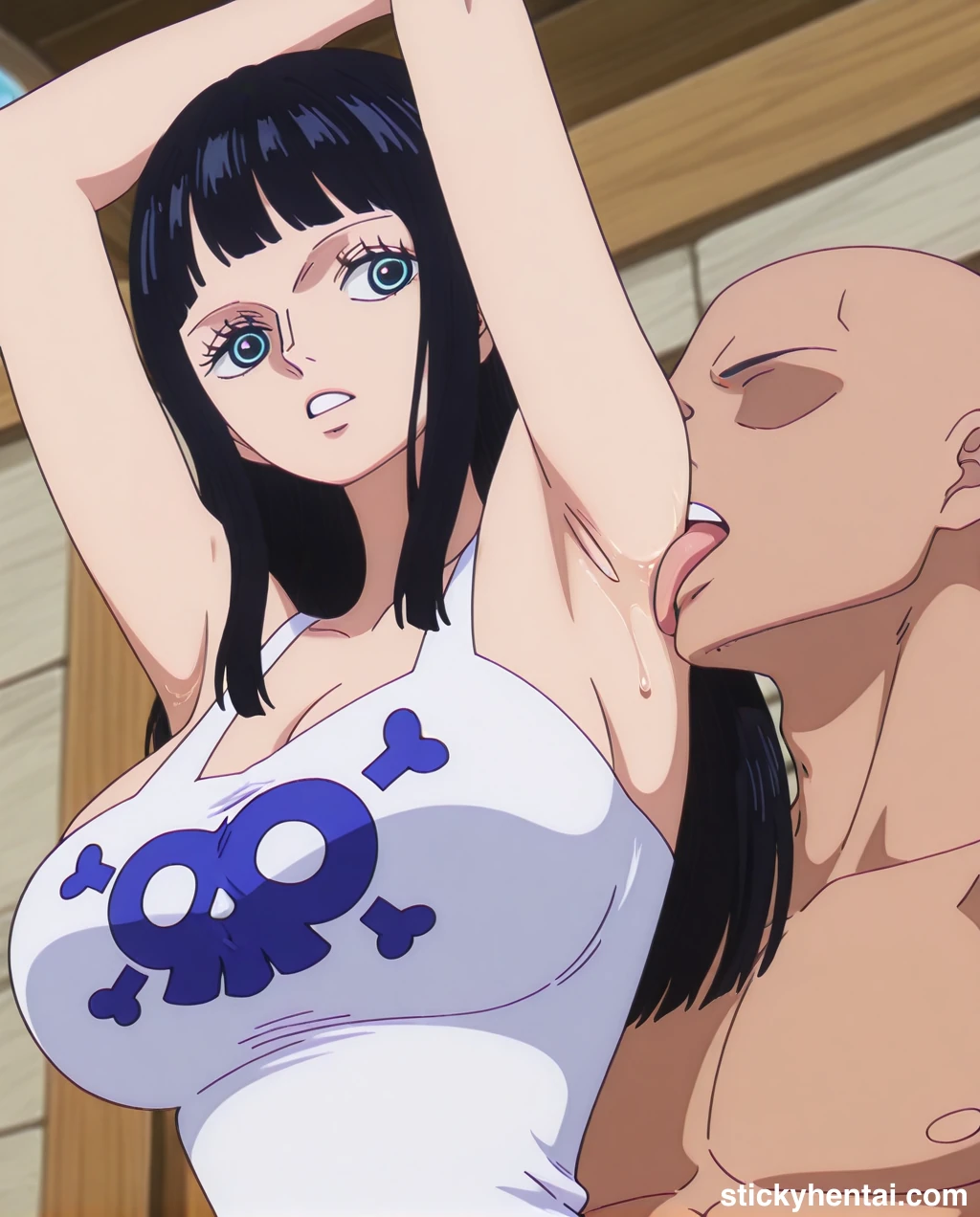 Nico Robin (Elbaf) - Armpit Licking Gallery #nico-robin-elbaf-armpits-licking-hentai-23.webp