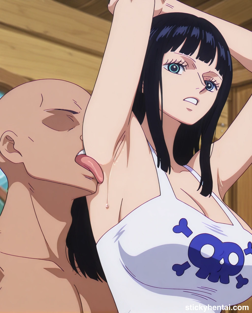 Nico Robin (Elbaf) - Armpit Licking Gallery #nico-robin-elbaf-armpits-licking-hentai-19.webp