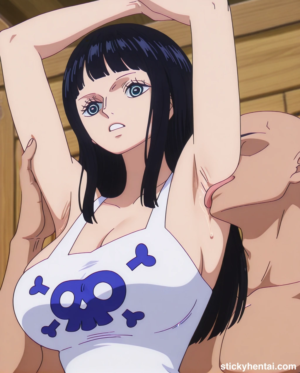 Nico Robin (Elbaf) - Armpit Licking Gallery #nico-robin-elbaf-armpits-licking-hentai-20.webp