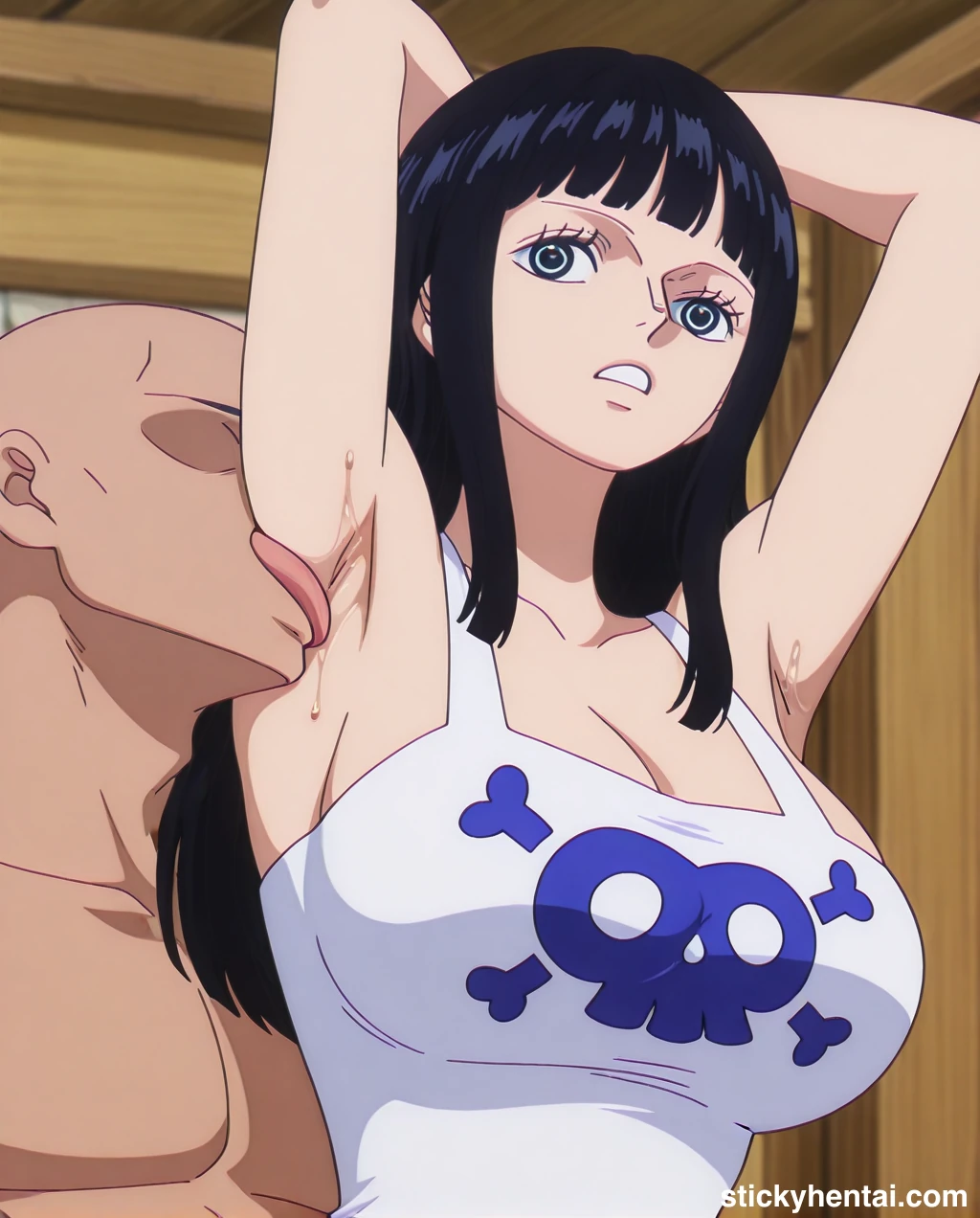 Nico Robin (Elbaf) - Armpit Licking Gallery #nico-robin-elbaf-armpits-licking-hentai-12.webp