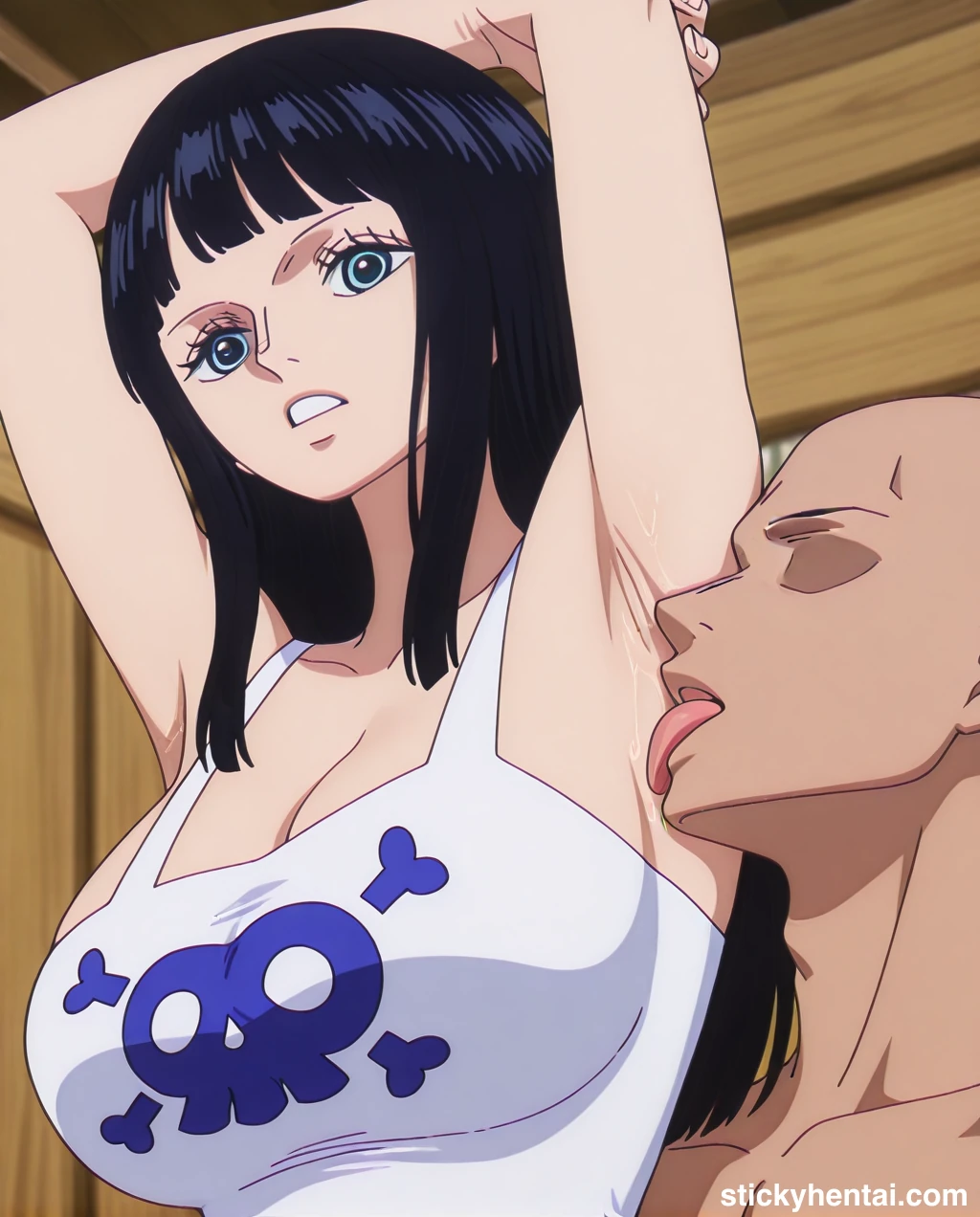 Nico Robin (Elbaf) - Armpit Licking Gallery #nico-robin-elbaf-armpits-licking-hentai-7.webp