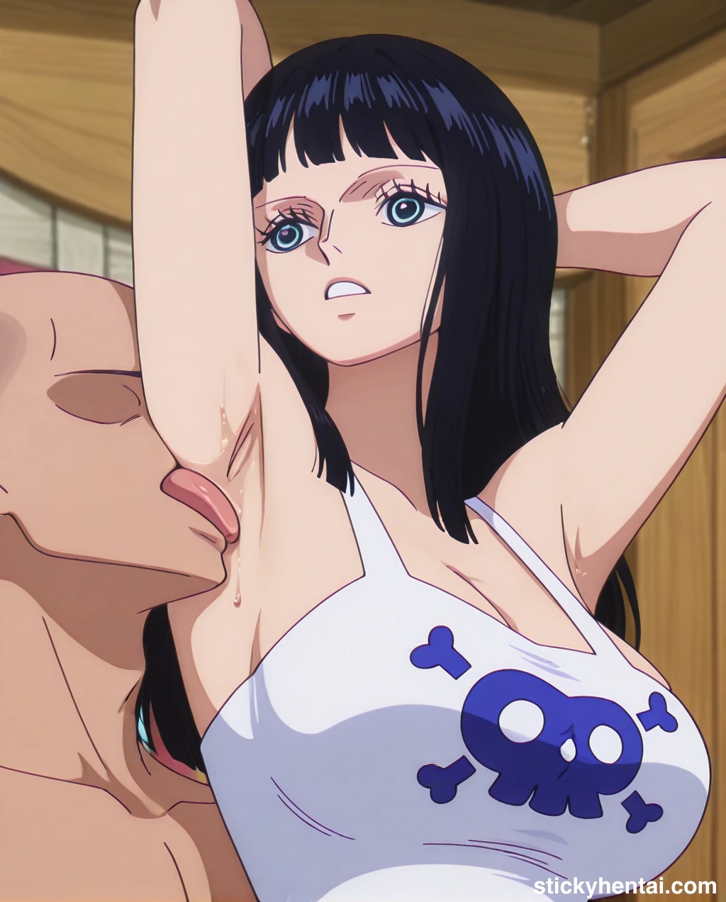 Nico Robin (Elbaf) - Armpit Licking Gallery #nico-robin-elbaf-armpits-licking-hentai-8.webp