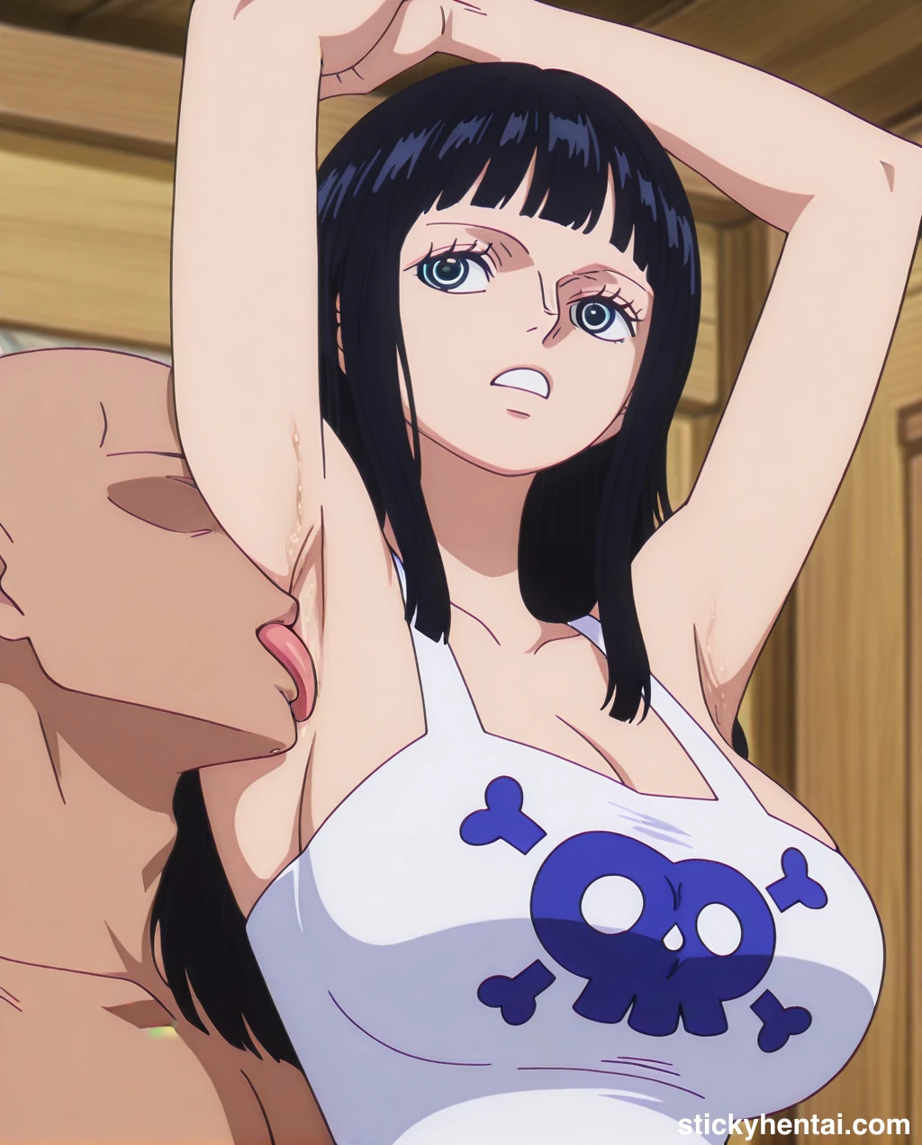 Nico Robin (Elbaf) - Armpit Licking Gallery #nico-robin-elbaf-armpits-licking-hentai-1.webp
